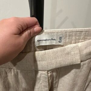 Abercrombie & Fitch women’s linen Sloan Trousers
